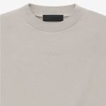 Футболка Fear of God Essentials FW23 «Silver Cloud»