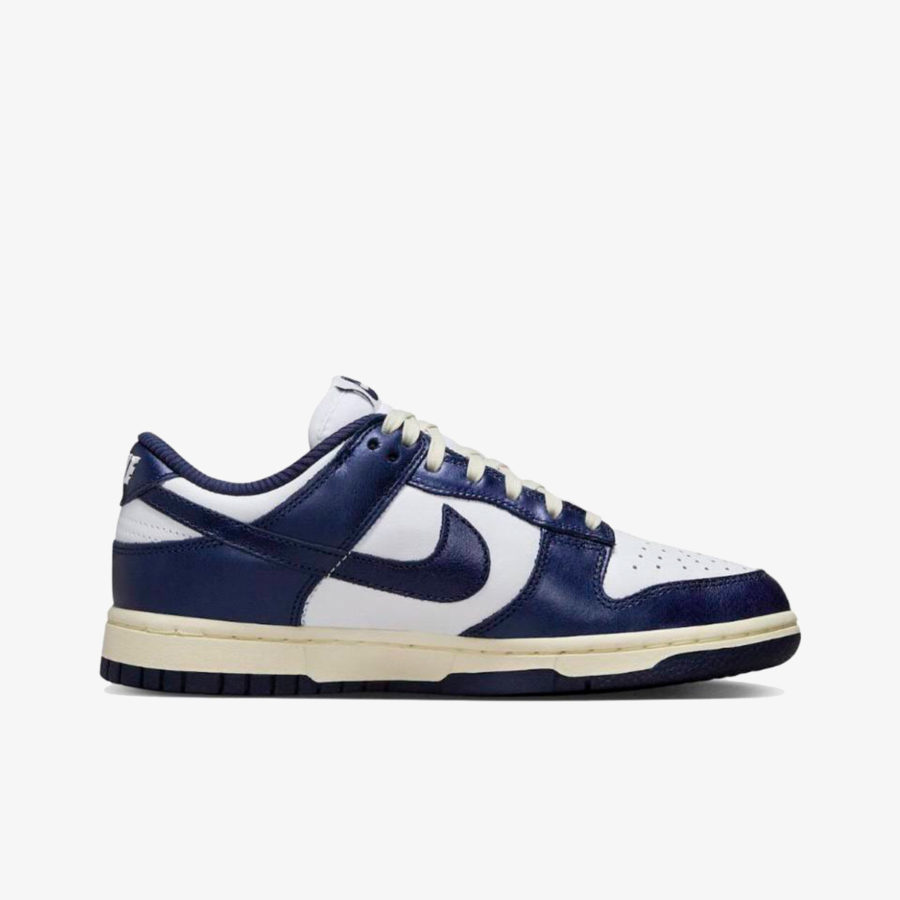 Кроссовки Nike Dunk Low  «Midnight Navy and White» женские