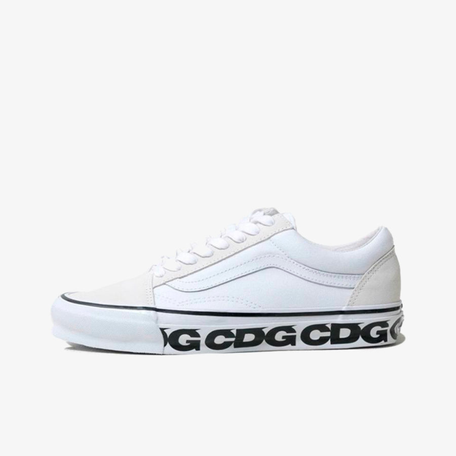 Кеды CDG x Vans Old Skool «White»