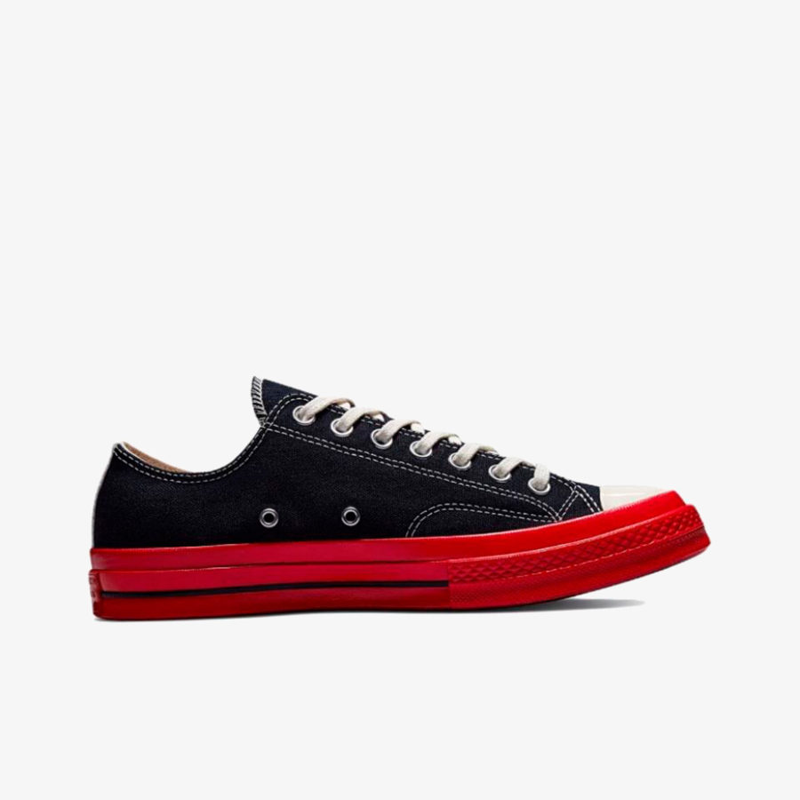 Кеды Converse x CDG «Chuck Taylor 1970s Black Red»