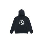 Худи Jordan x Off-White Fleece Hoodie «Black White Forest Green»