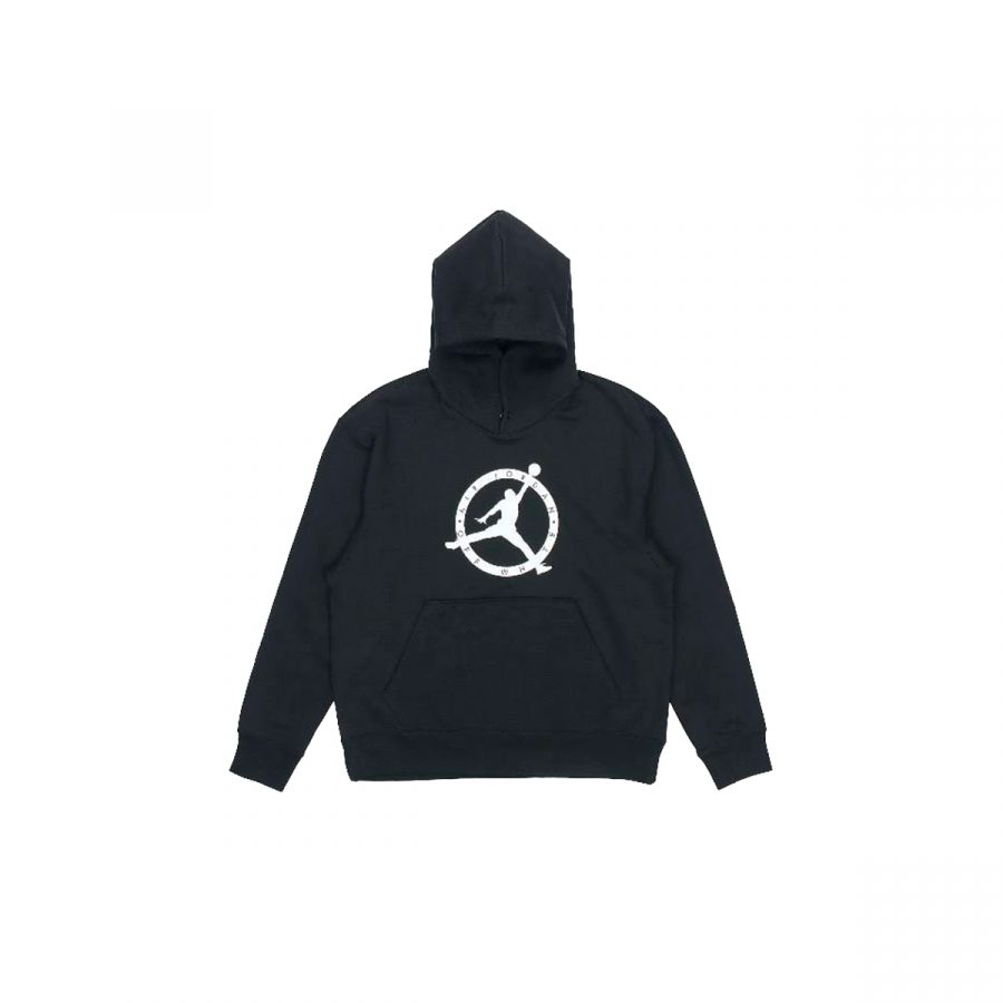 Худи Jordan x Off-White Fleece Hoodie «Black White Forest Green»