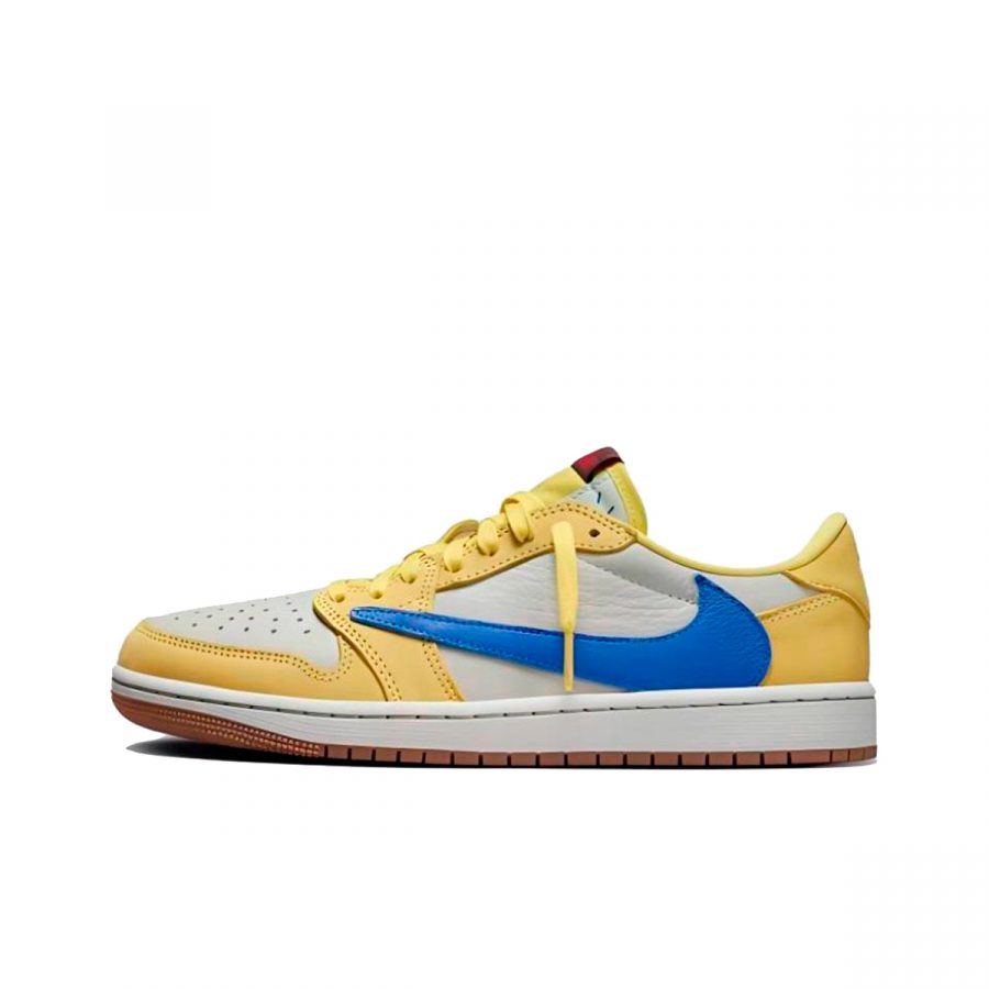 Кроссовки Nike Air Jordan 1 Low x Travis Scott «Canary»