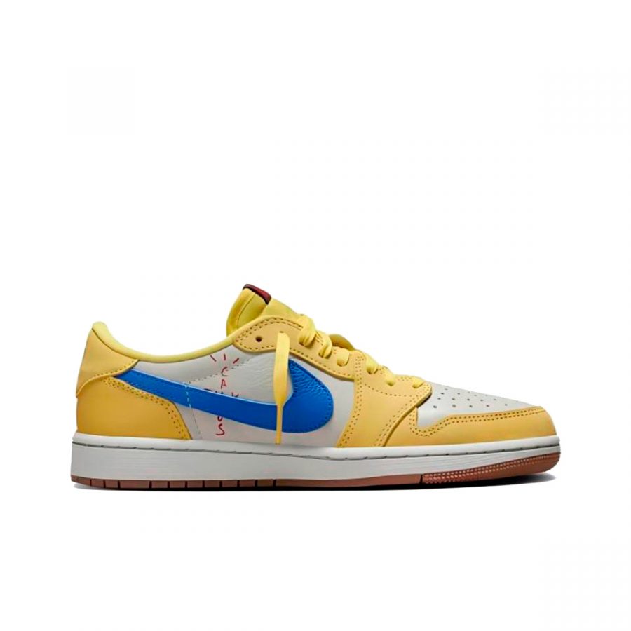 Кроссовки Nike Air Jordan 1 Low x Travis Scott «Canary»
