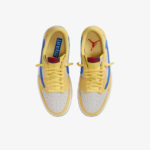 Кроссовки Nike Air Jordan 1 Low x Travis Scott «Canary»