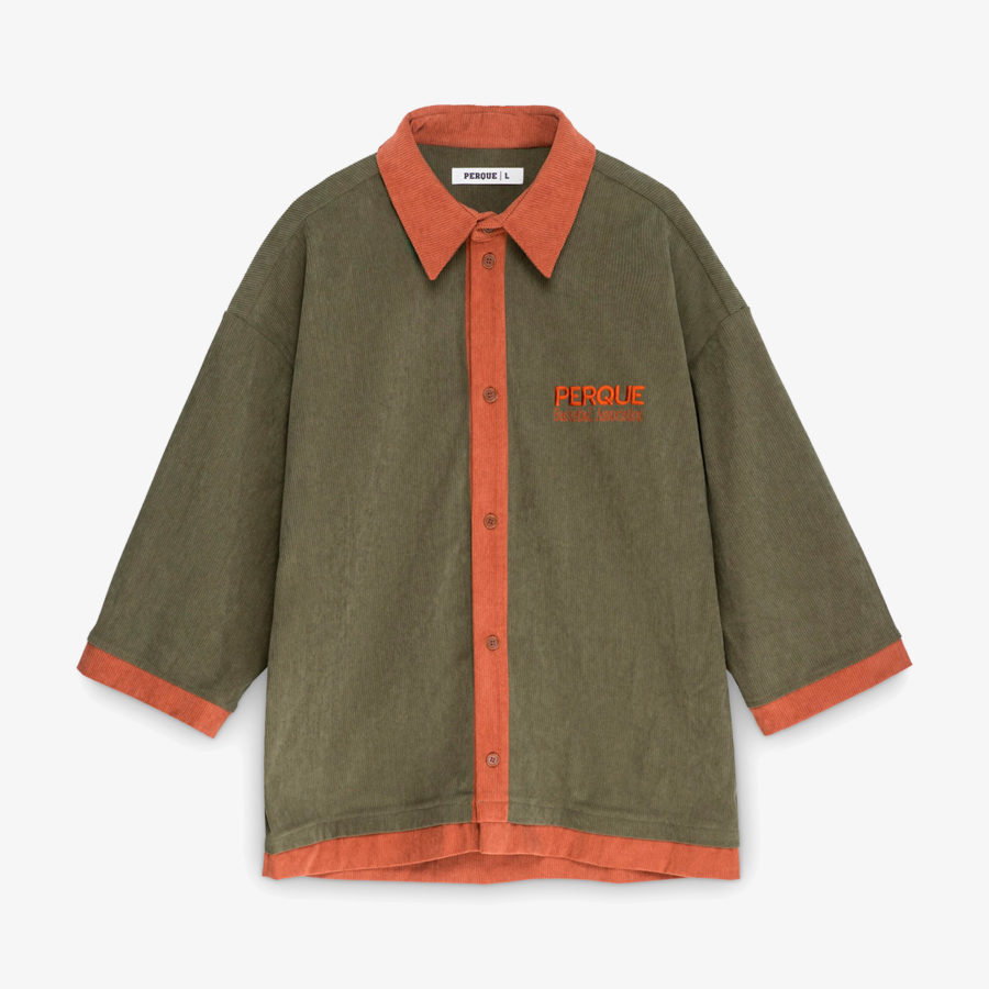 Рубашка Perque Green Velvet Shirt PBA