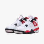 Кроссовки Nike Air Jordan 4 Retro «Red Cement» женские