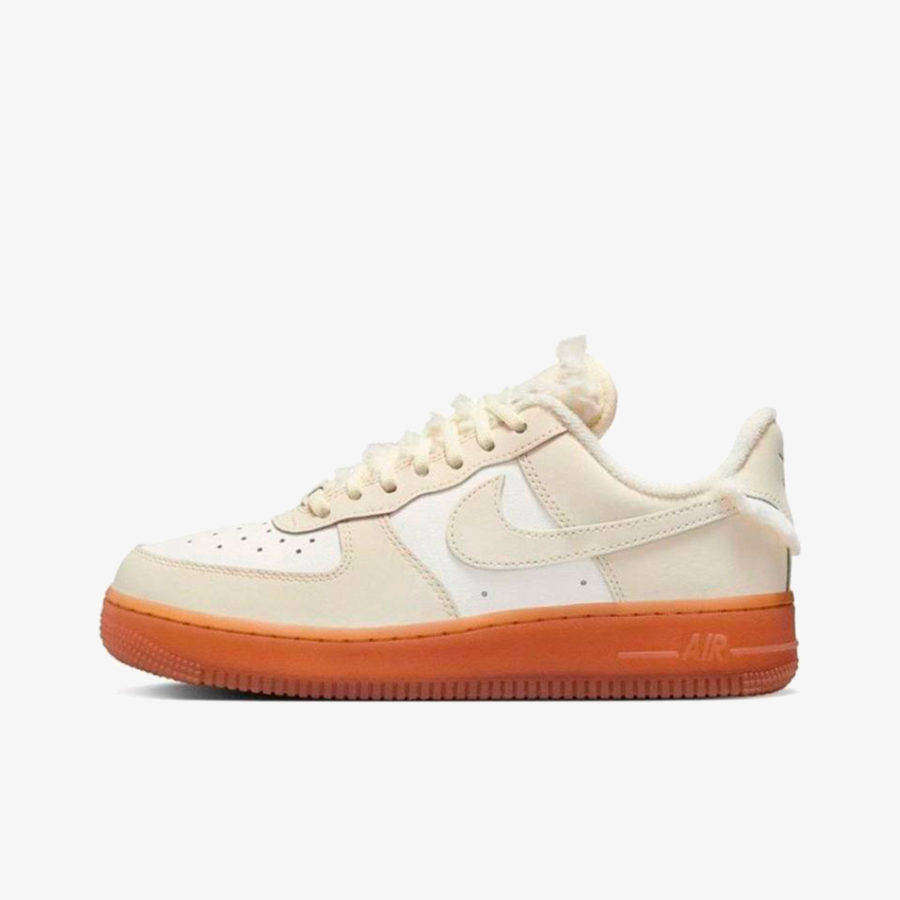 Кроссовки Nike Air Force 1 Low «Sail Gum Faux Fur» женские