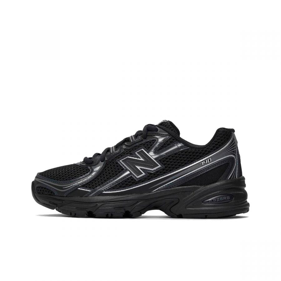 Кроссовки New Balance 740 «Black Silver»