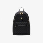 Рюкзак Air Jordan Gold Logo Monogram Backpack «Black»