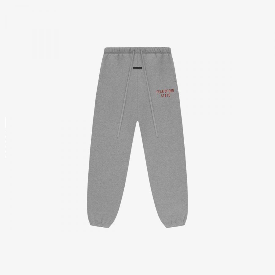 Штаны Fear of God Essentials Fleece Sweatpant «Dark Heather»