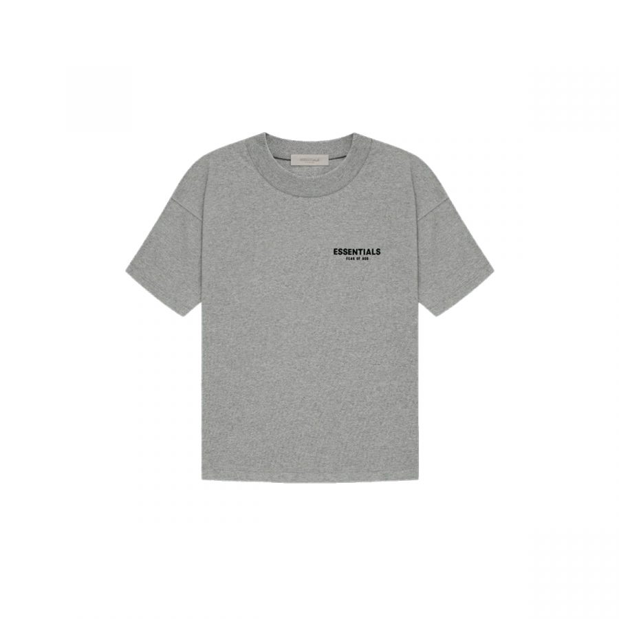 Футболка Fear of God Essentials SS22 «Dark Oatmeal»