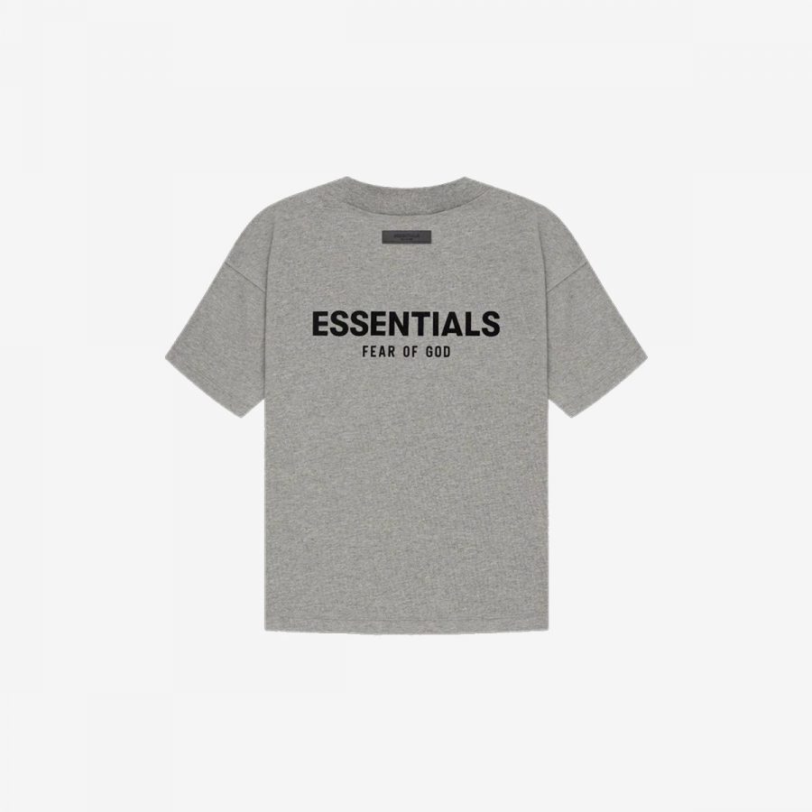 Футболка Fear of God Essentials SS22 «Dark Oatmeal»