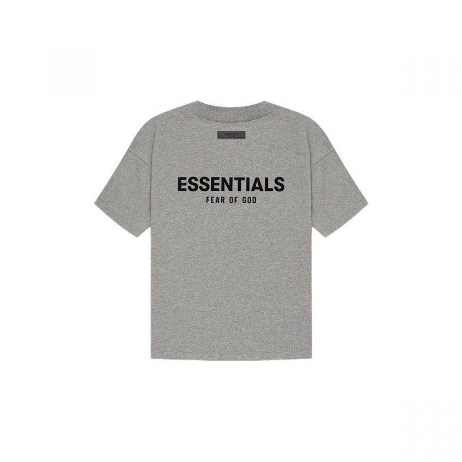 Футболка Fear of God Essentials SS22 «Dark Oatmeal»