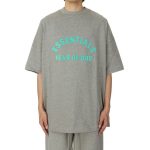Футболка Fear of God Essentials SS24 «Dark Heather Oatmeal»