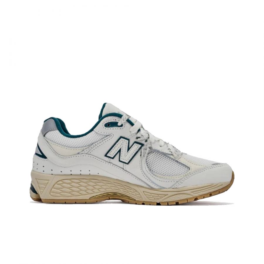Кроссовки New Balance 2002R «White Green»