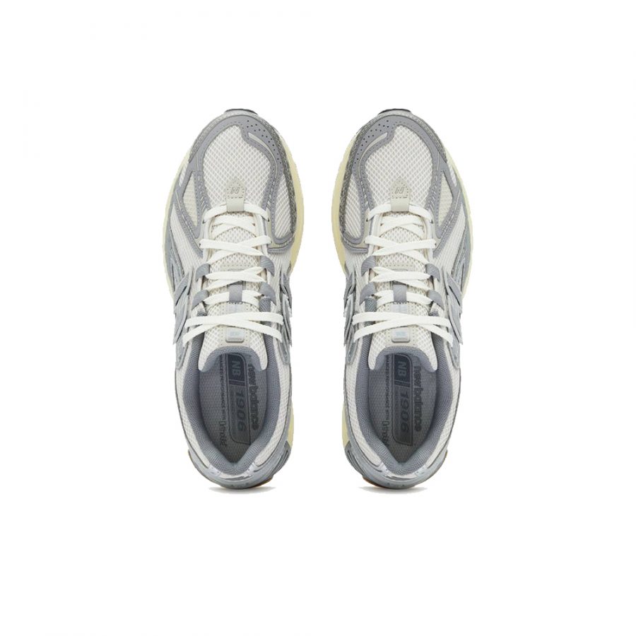 Кроссовки New Balance 1906R «Grey White Yellow»