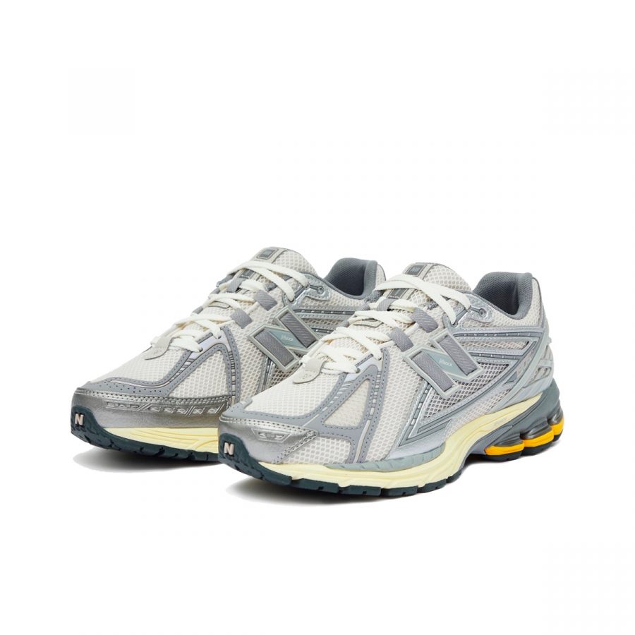 Кроссовки New Balance 1906R «Grey White Yellow»